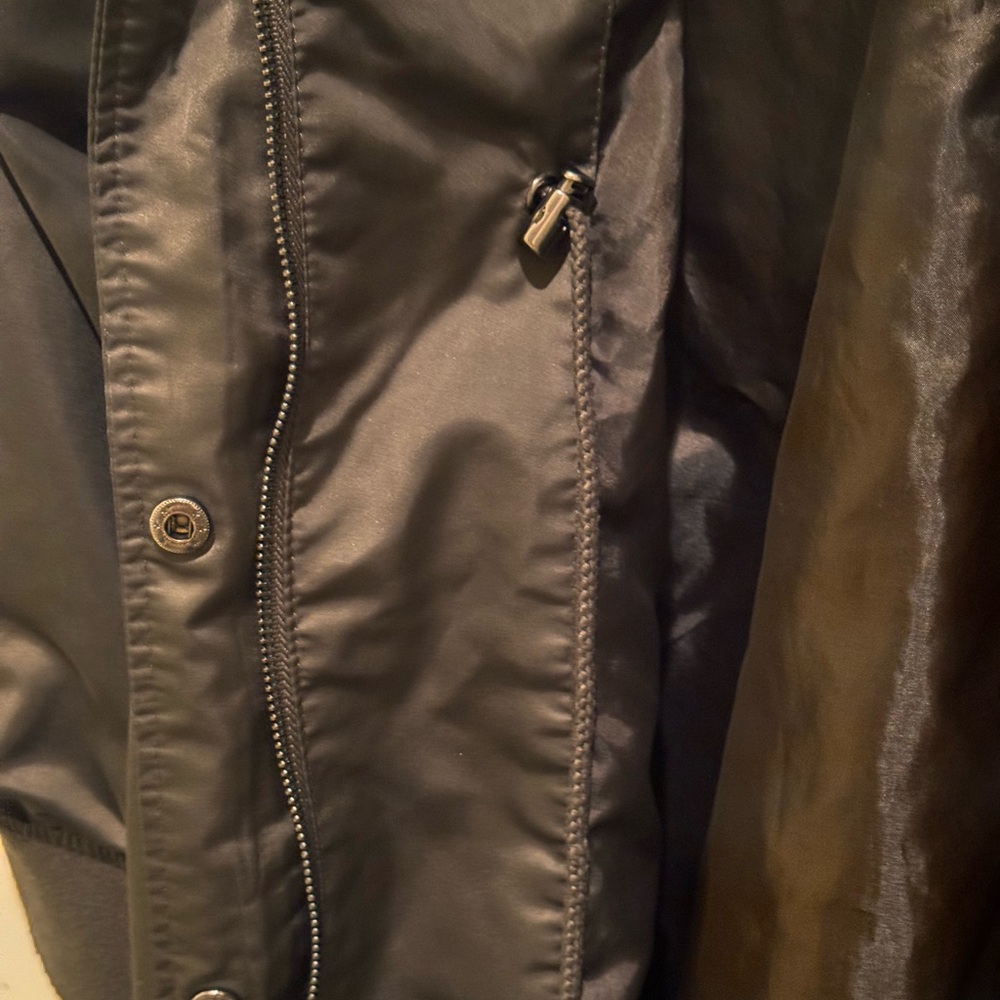 Sam Edelman Elongated Drawstring Jacket Dark Oliv… - image 7